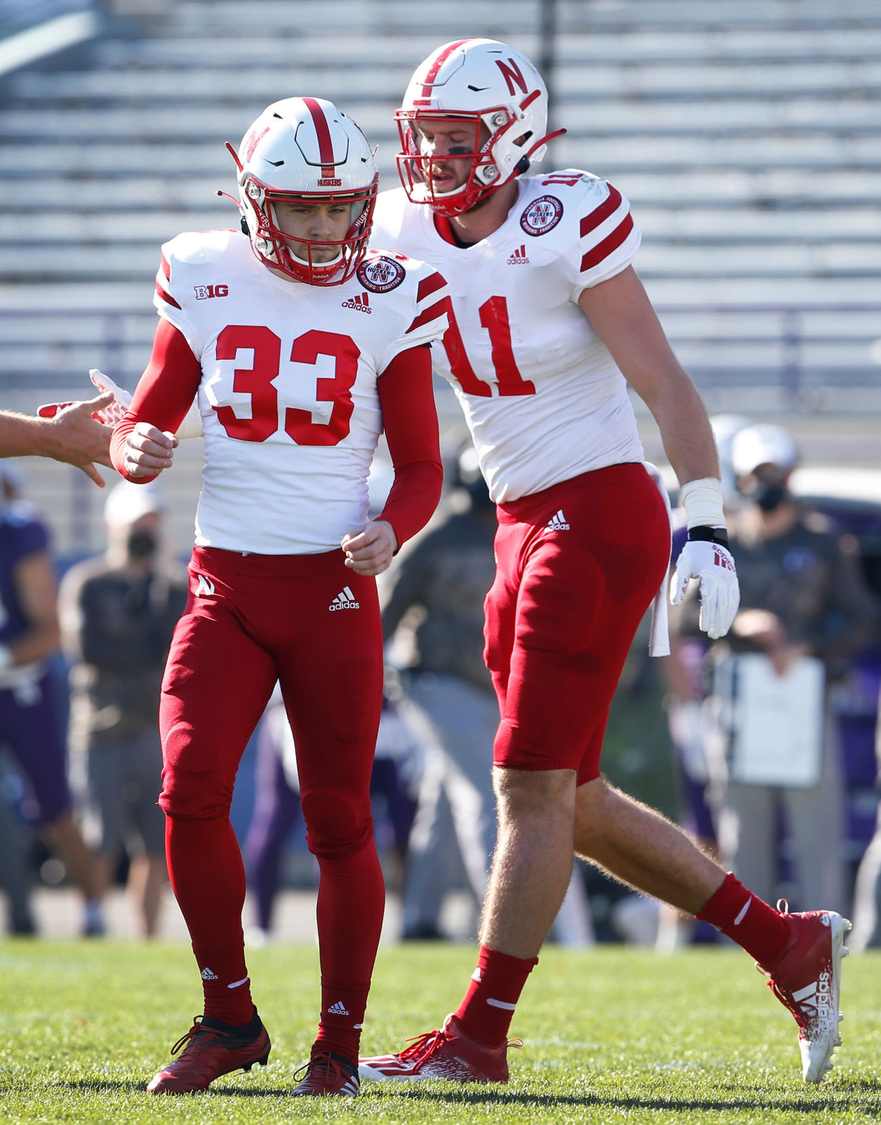 Nebraska vs. Northwestern, 11.7